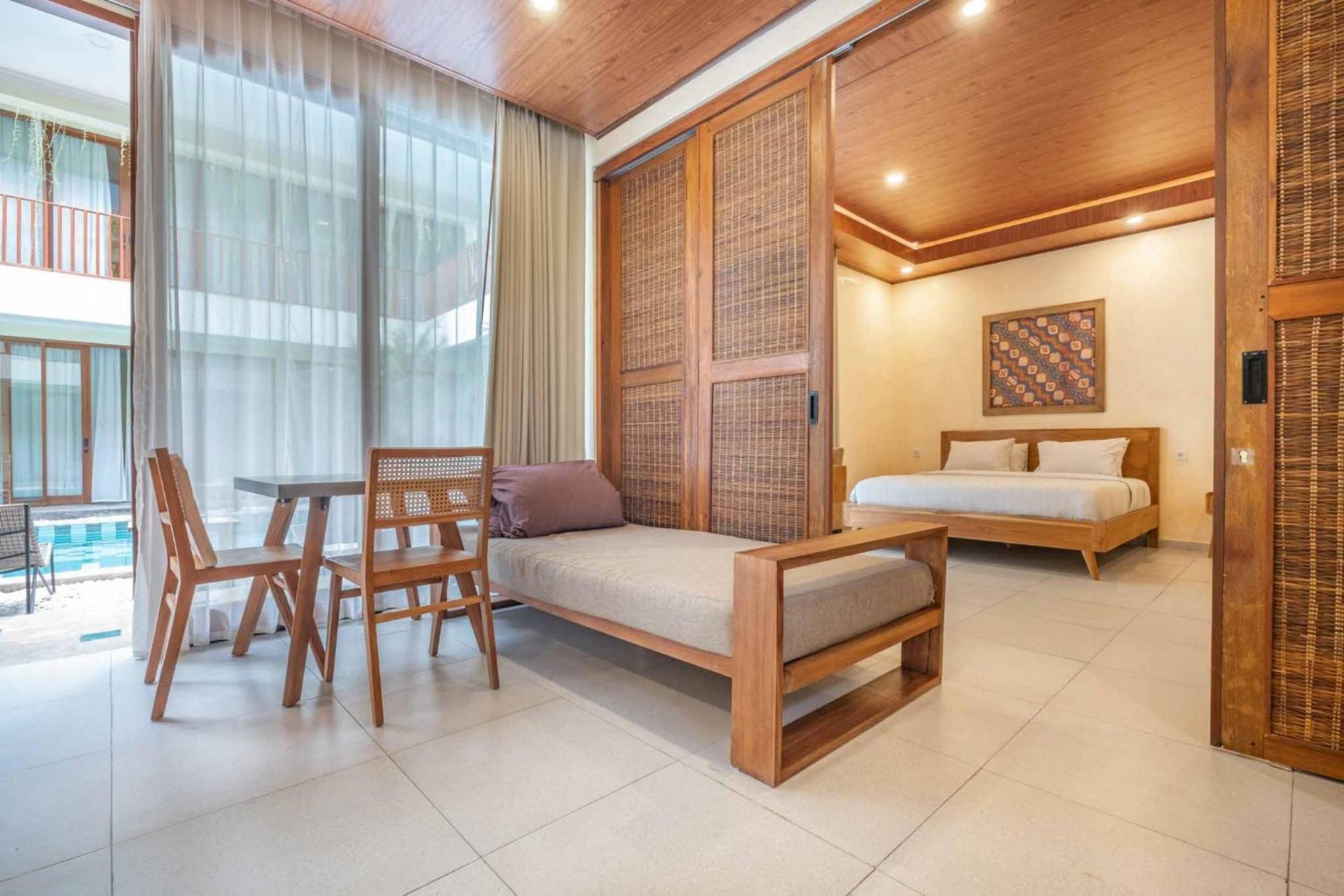 Apartamento Ellisani Bali Canggu Habitación foto